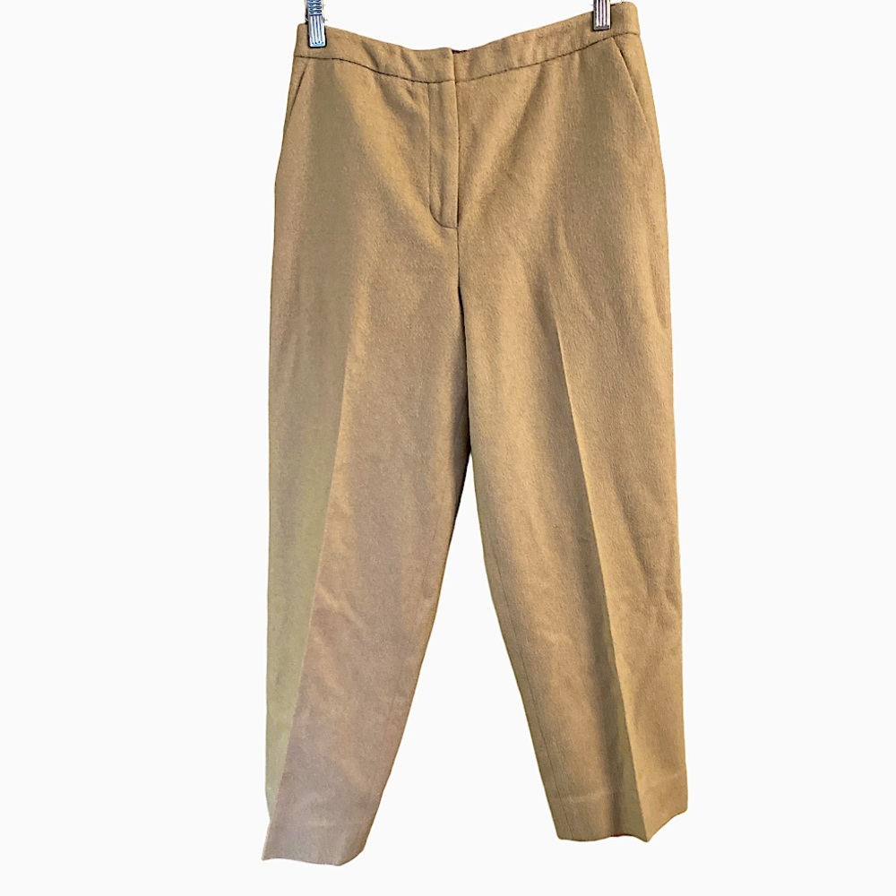 Talbots 100% Camel Hair‎ Tan High rise Trousers Dress Pants 8